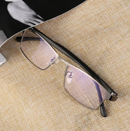 Tower Framed Mens Blue Light Protection Glasses
