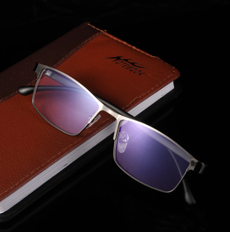 Tower Framed Mens Blue Light Protection Glasses