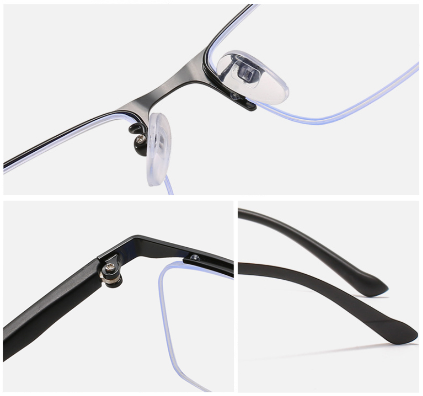 Atlantic Alloy Framed Blue Light Blocker Glasses & Blue Light Filter G