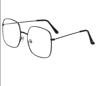 Vintage Women's Metal Blue Light Glasses