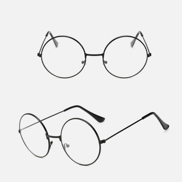 Spring Women's Round Blue Light Glasses