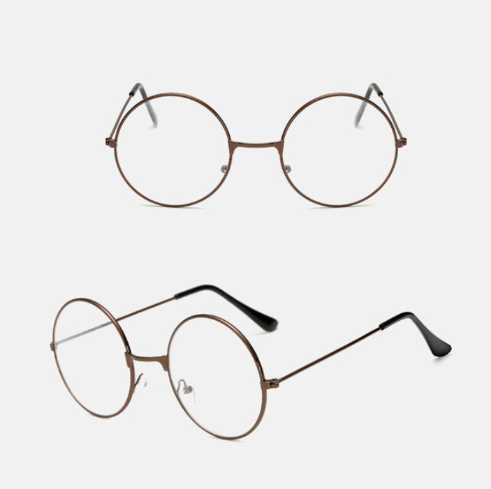 Spring Women's Round Blue Light Glasses