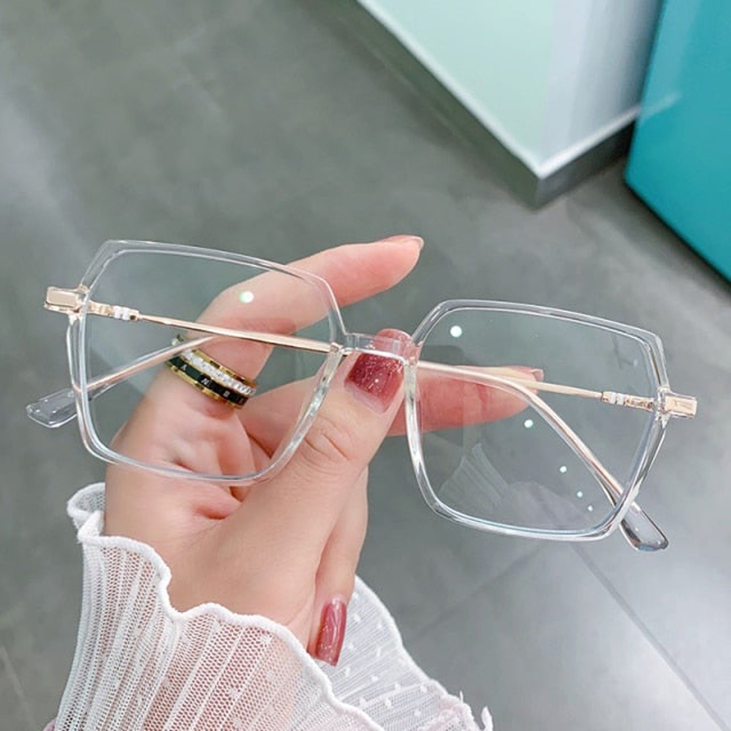 Cubic Women's Blue Light Glasses