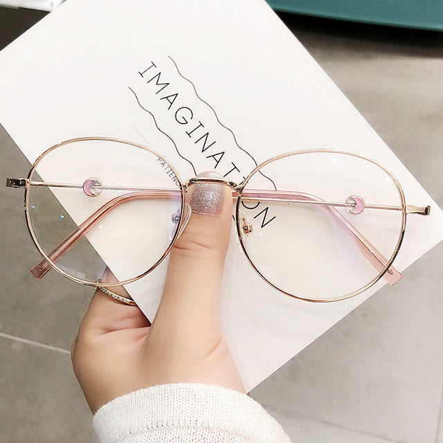 Cottage Women's Stylish Anti Eye Strain Glasses For Blue Light