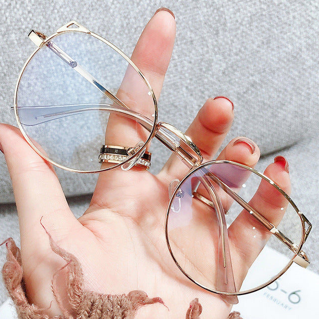 Cottage Women's Stylish Anti Eye Strain Glasses For Blue Light