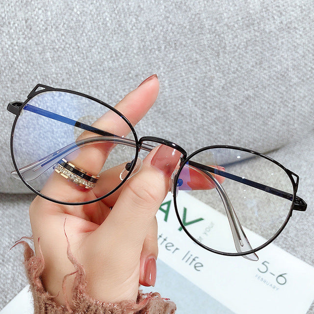 Cottage Women's Stylish Anti Eye Strain Glasses For Blue Light