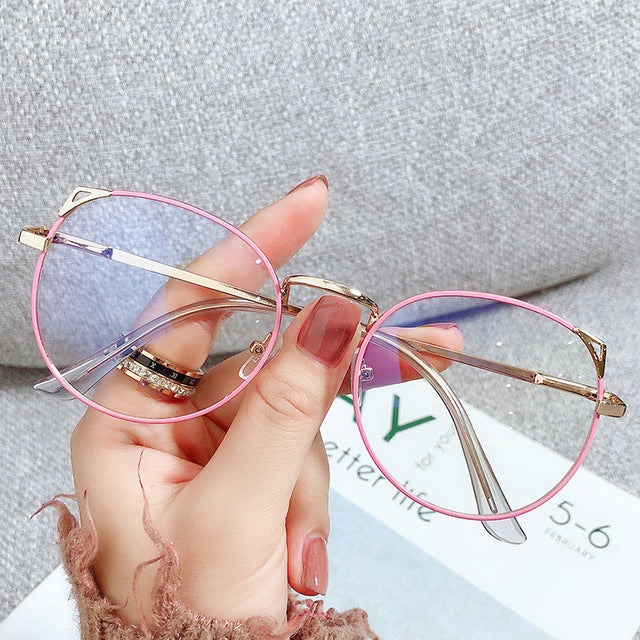 Cottage Women's Stylish Anti Eye Strain Glasses For Blue Light