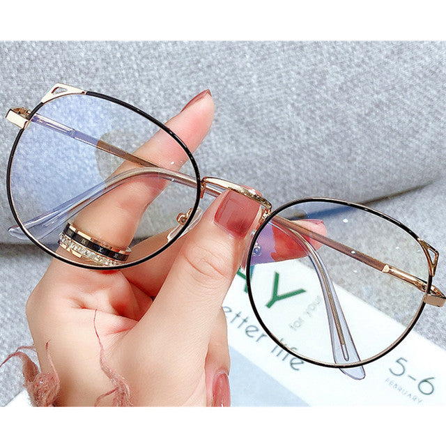 Cottage Women's Stylish Anti Eye Strain Glasses For Blue Light