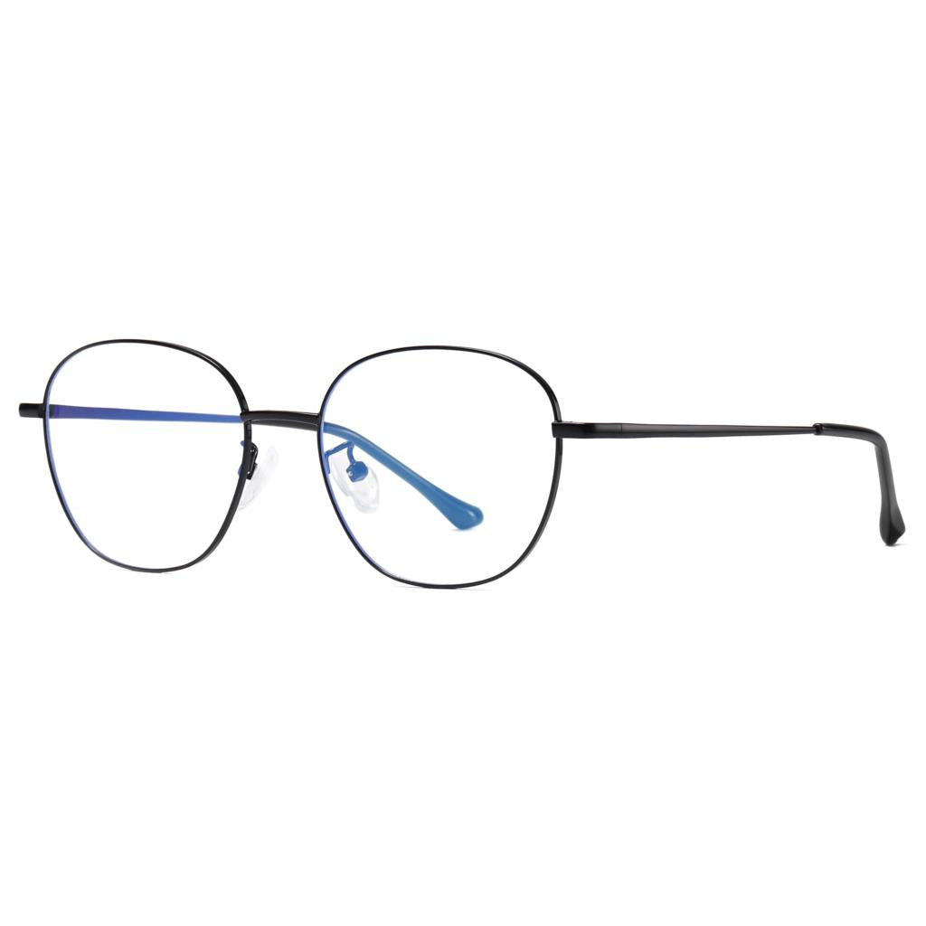Feather Metal Anti Eye Strain Blue Light Glasses