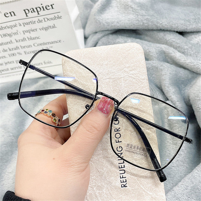 Cello Alloy Framed Anti Blue-Light UV Computer Rest Glasses for PC, Phone, Tablet,TV, Video Games