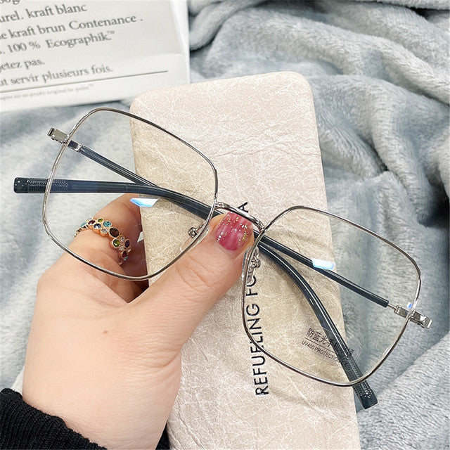 Cello Alloy Framed Anti Blue-Light UV Computer Rest Glasses for PC, Phone, Tablet,TV, Video Games