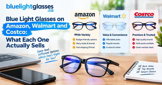 Frame width bands from 124mm to 151mm across 63 blue light glasses frames