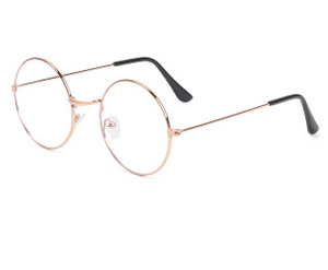 Vintage Women's Metal Blue Light Glasses