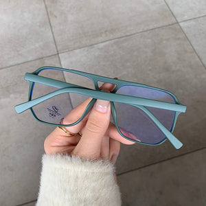 Classic Framed Plastic & Titanium Material Blue Light Blocking Computer Glasses