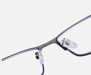 Sail Men's Metal Blue Light Glasses
