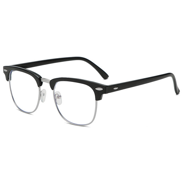 Executive Half Frame Blue Light Glasses