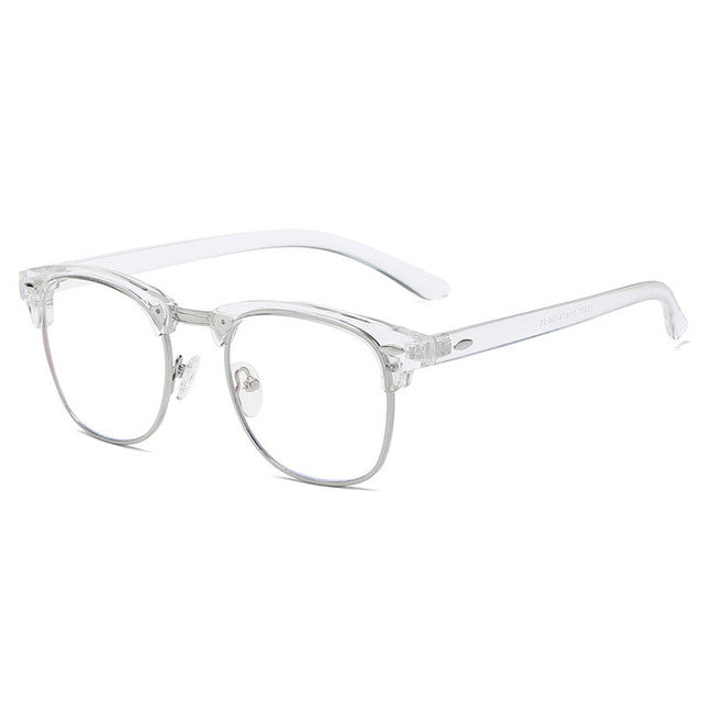 Executive Half Frame Blue Light Glasses