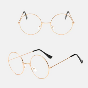 Spring Women's Round Blue Light Glasses